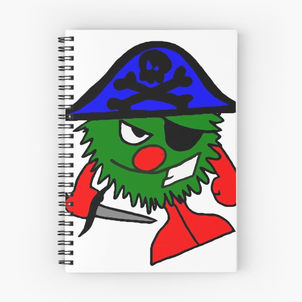 Item preview, Retro Glad Bag Monsters - Pirate Pete designed and sold by tnewton69.