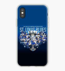 Blues Hoisting Cup, St. Louis. Eishockey iPhone-Hülle & Cover
