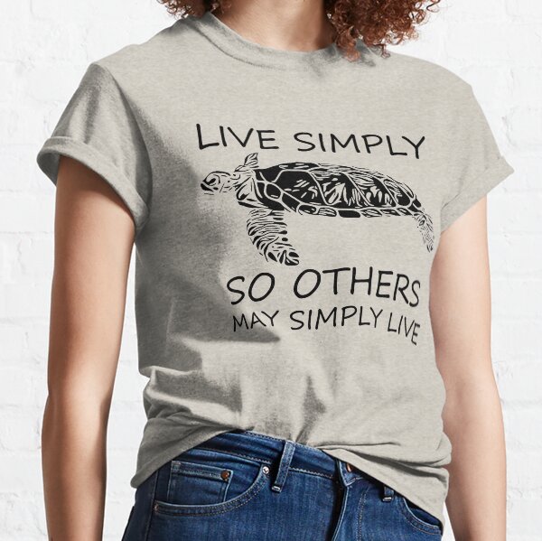 Aperçu de l'œuvre Vivre simplement pour que d'autres puissent vivre simplement - version 1 créée et vendue par StillMeadow.