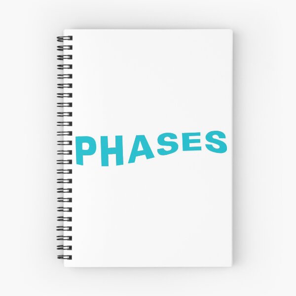 Item preview, PHASES-blue designed and sold by ssavannahz.