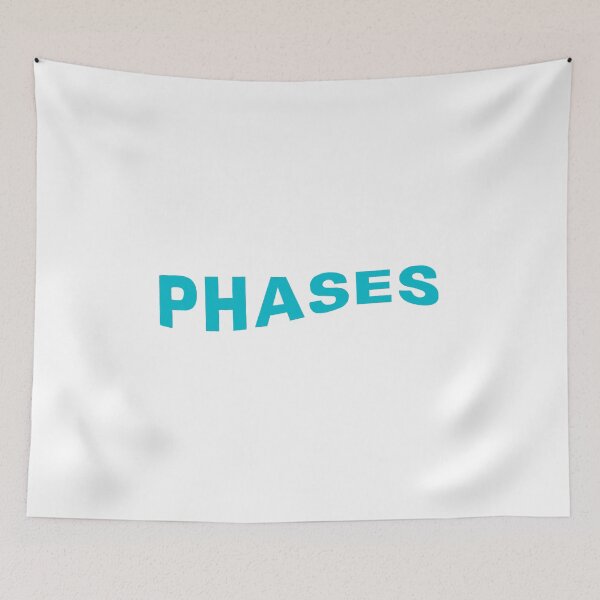 Item preview, PHASES-blue designed and sold by ssavannahz.
