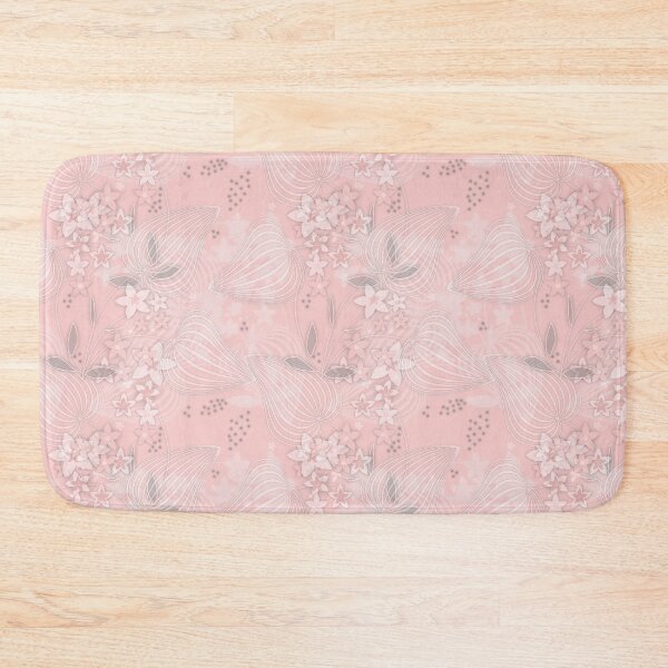 Item preview, Pink floral pattern 2 designed and sold by fuzzyfox.