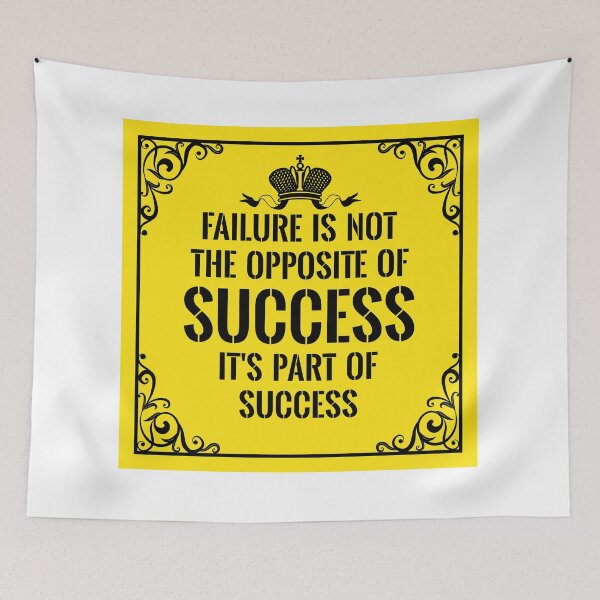 Item preview, Failure is not the opposite of success it's part of success designed and sold by edleon.