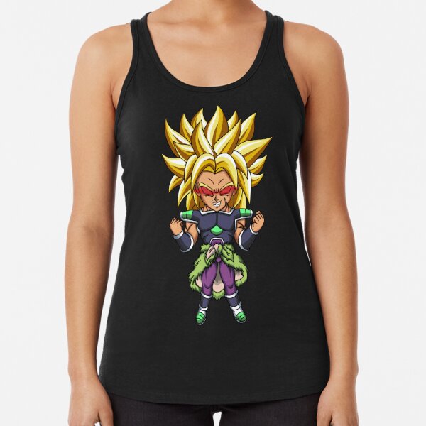 Dragon Ball Super Parody Black Boys Kids Tank Top - Broly Super Saiyajin  (Funny Dragon Ball Super Parody - High Quality Tank Top - Size 1191 - Ref :  1191)