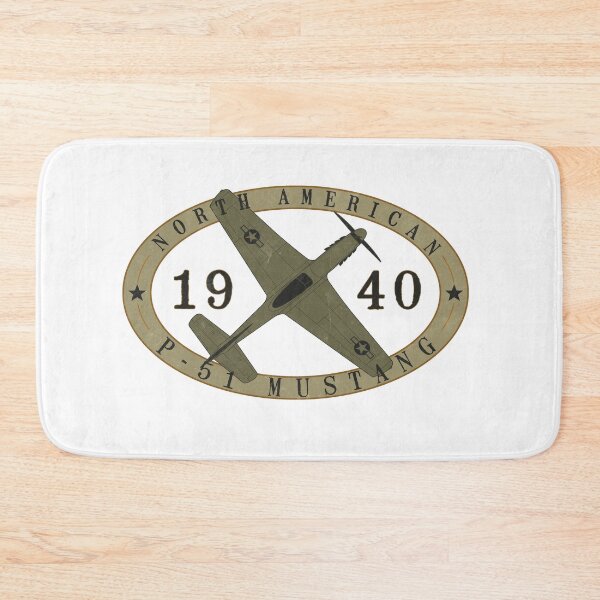 Item preview, P-51 Mustang Since 1940 Vintage WWII Warbird Airplane  designed and sold by RealPilotDesign.