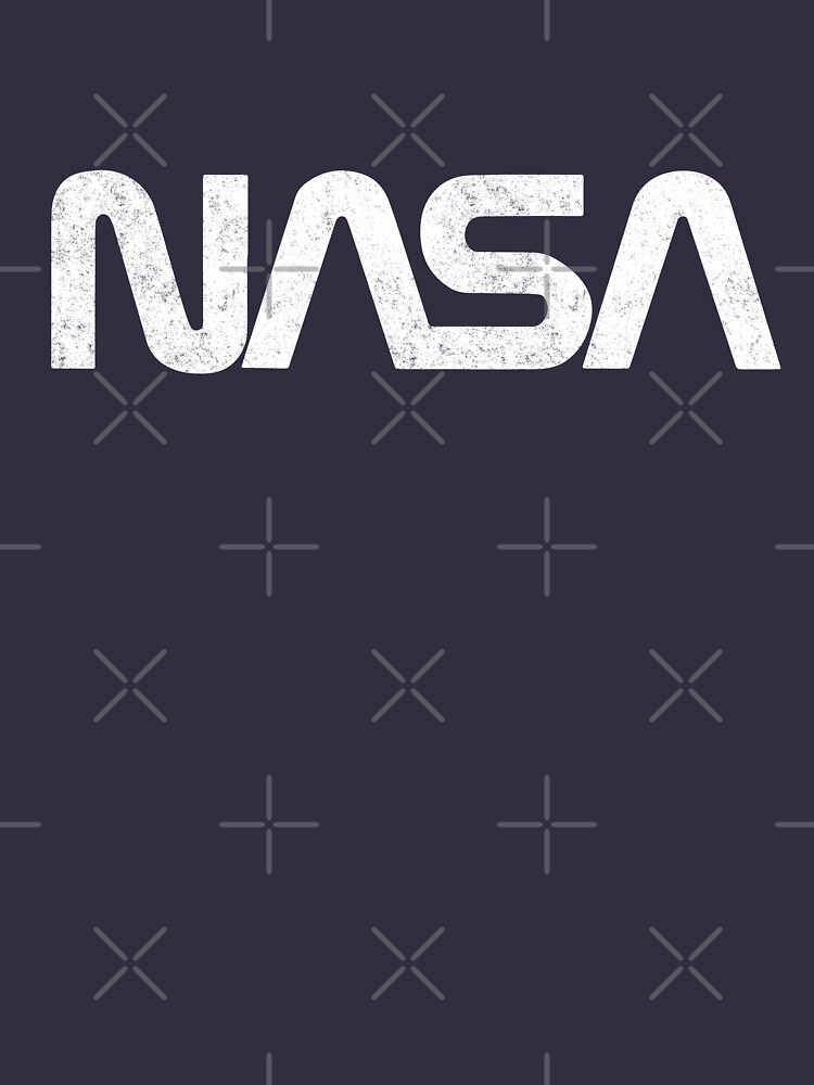 NASA - vintage worm logo by Primotees