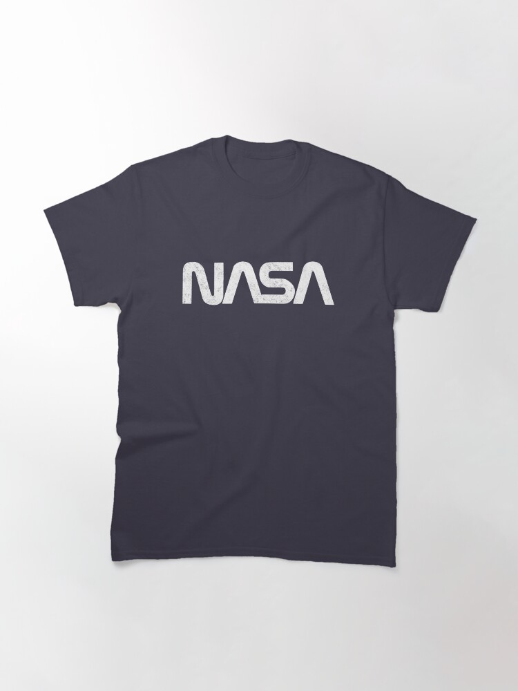 Alternate view of NASA - vintage worm logo Classic T-Shirt