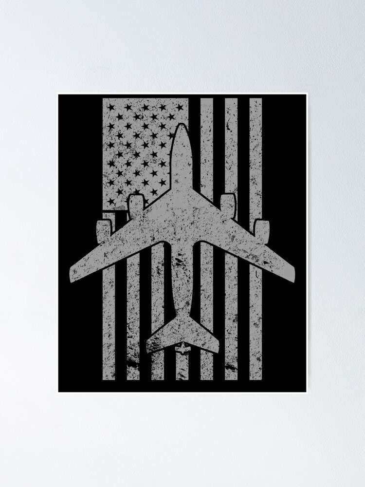 Kc-135 Stratotanker Military Aircraft Vintage Flag T-Shirt Kc-135 Stratotanker Military Aircraft Vintage Flag T-Shirt