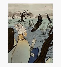 Tuor and Voronwe upon seeing Turin Photographic Print