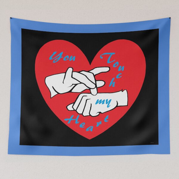 Item preview, ASL You Touch my Heart! designed and sold by EloiseArt.