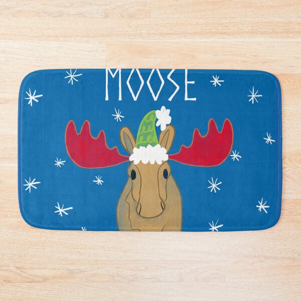 Item preview, Christmas Candy Cane Moose  designed and sold by tinaschofield.