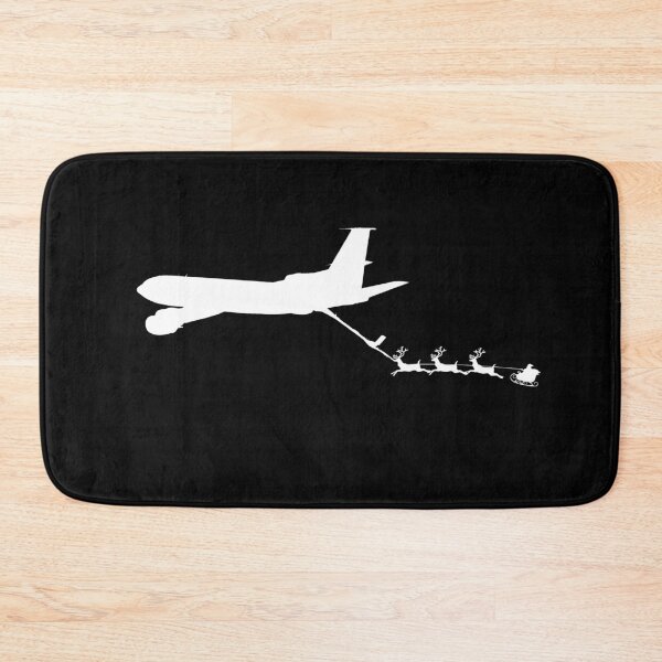 Item preview, Refueling Santa's Sleigh Funny Christmas KC-10 Tanker Airplane designed and sold by RealPilotDesign.