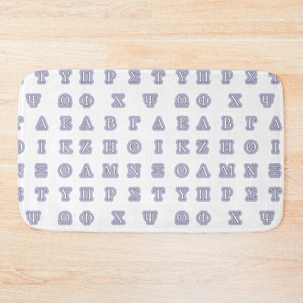 Item preview, Light Purple Greek Letter Sorority Alphabet Sticker Pack designed and sold by The-Goods.