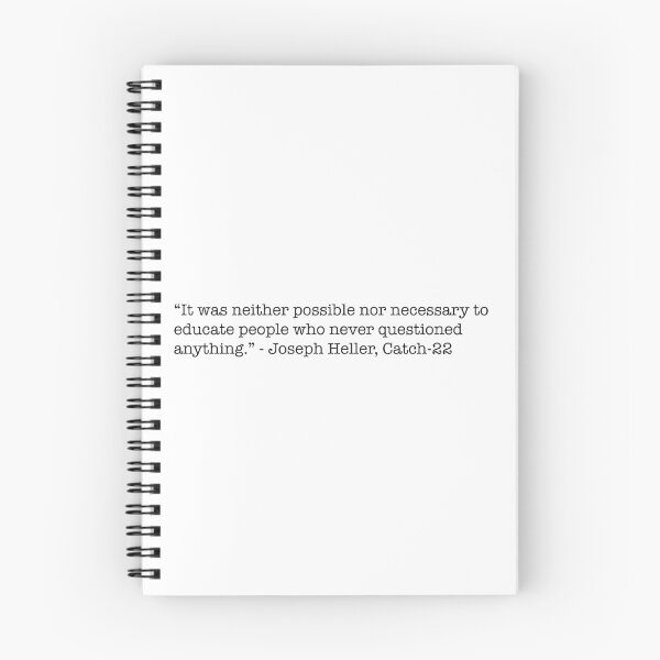 Item preview, Catch 22 Joseph Heller question things designed and sold by BeccaC27.