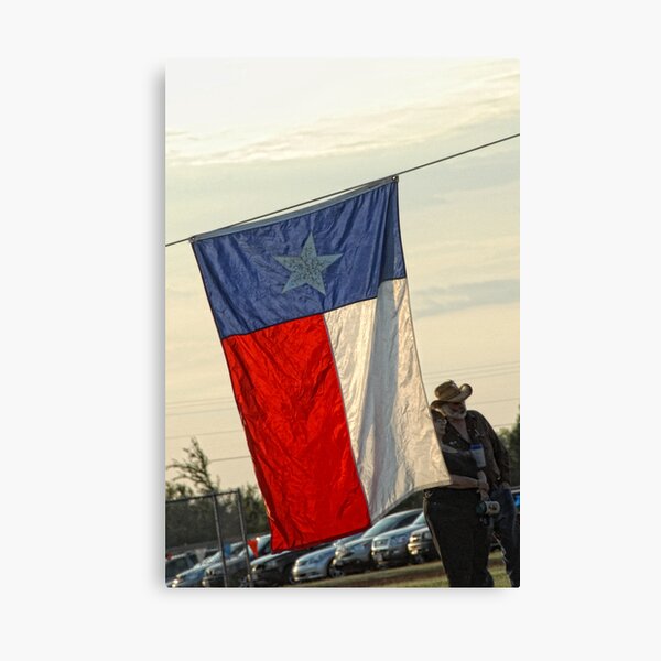 God Bless Texas Canvas Print