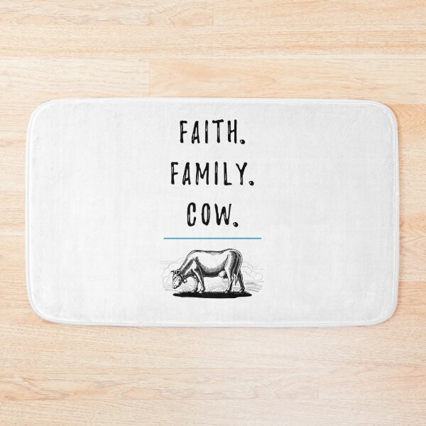 Item preview, Faith Family Cow Cute Cow Farmer designed and sold by SilentEcho.