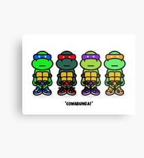 TMNT (Stickers) Metal Print