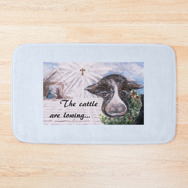 Item preview,  Cow at the Manger designed and sold by EloiseArt.