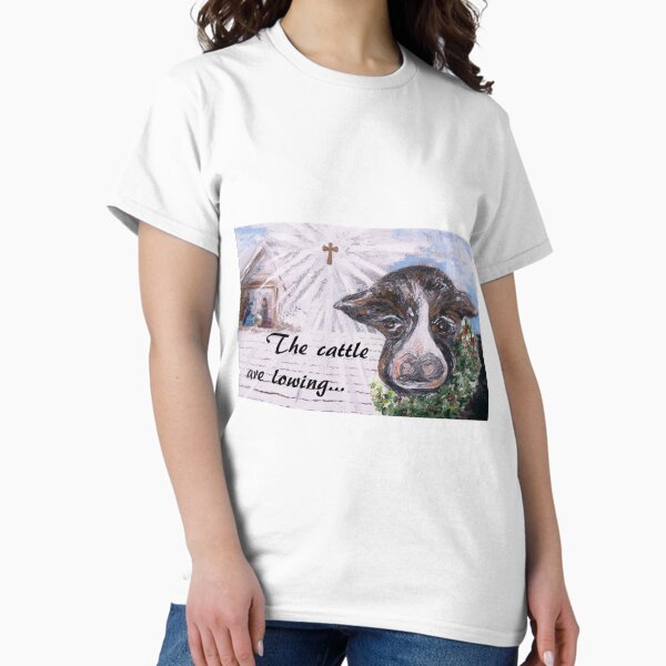 Item preview,  Cow at the Manger designed and sold by EloiseArt.