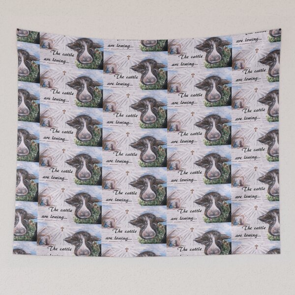 Item preview,  Cow at the Manger designed and sold by EloiseArt.