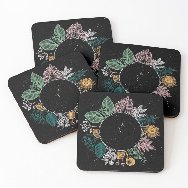 Item preview, Exotic Plant Wreath - Black designed and sold by All-Streets.