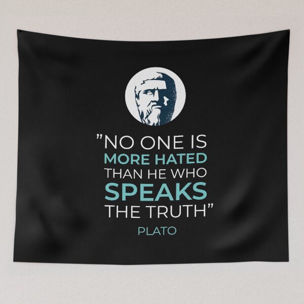 Item preview, Plato Quote designed and sold by Cozmick.