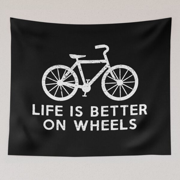 Item preview, Life Is Better On Wheels designed and sold by teesaurus.