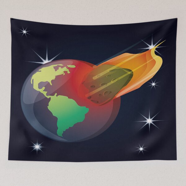 Item preview,  Earth Planet With Asteroids designed and sold by FotoArtist.