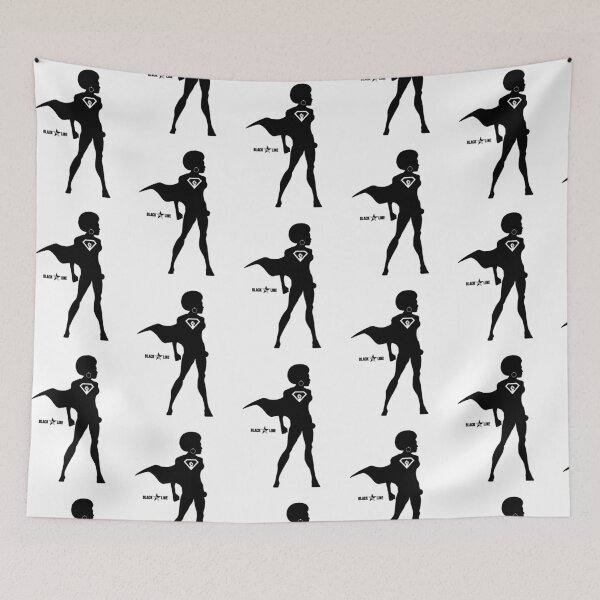 Item preview, Black Superhero T-Shirt designed and sold by TheChromeKid.