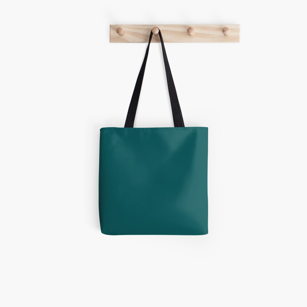 teal color bag