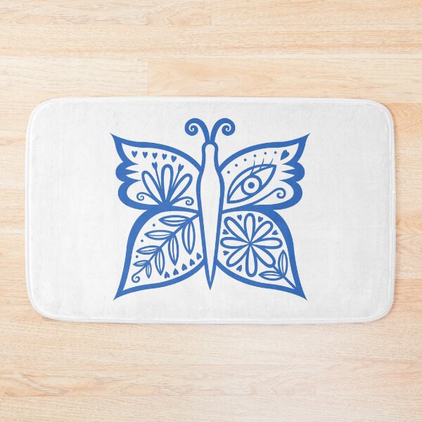 Item preview, Awesome Abstract Butterfly Design (royal blue) designed and sold by wariana.