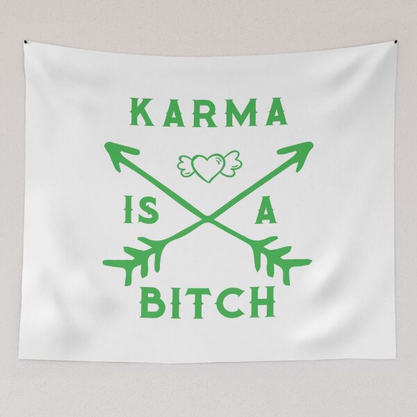 Item preview, Karma is a bitch designed and sold by SVDesignatVasil.