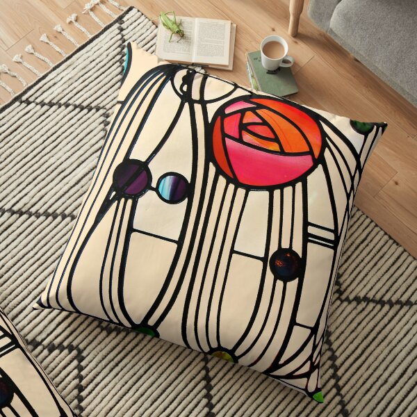 Charles Rennie Mackintosh - Window Floor Pillow
