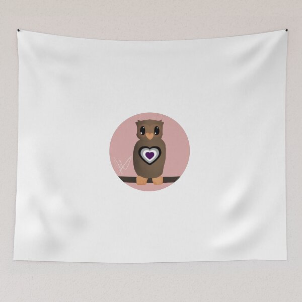 Item preview, Pride Owl - Asexual designed and sold by Mai-TAI.