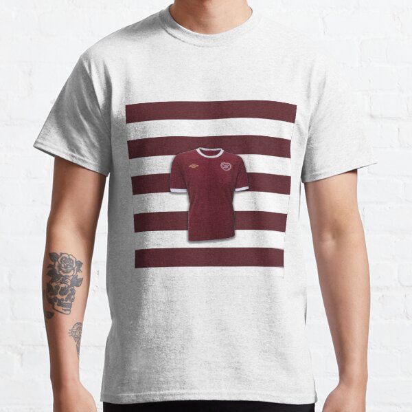 hearts fc retro shirt