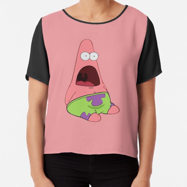 Surprised Patrick Chiffon Top