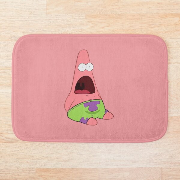 Patrick sorprendido Alfombra de baño