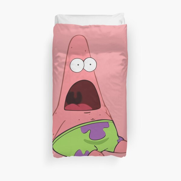 Patrick sorprendido Funda nórdica