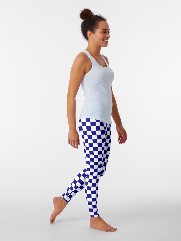 checkerboard tights
