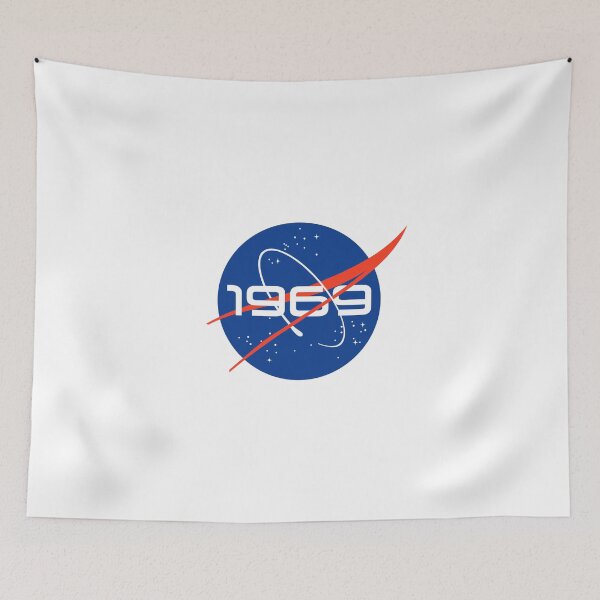 Item preview, NASA 1969 (Moon Landing Anniversary) designed and sold by CircusMindDs.