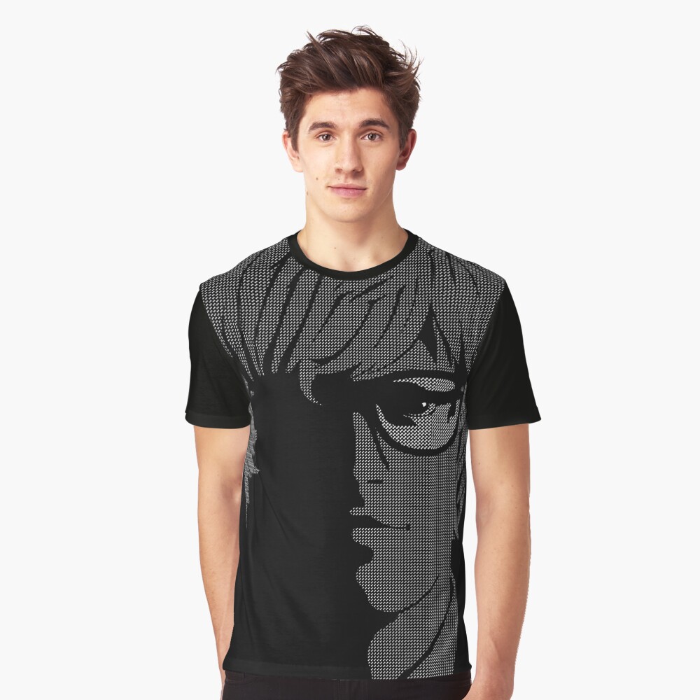 Sounds From The Bridge halftone emblem Graphic T-Shirt