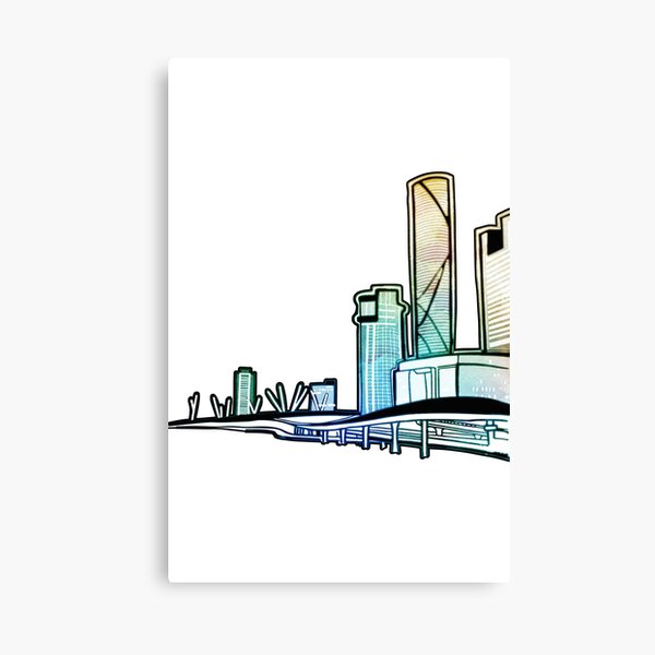 Brisbane City Australia - A Cityscape Canvas Print
