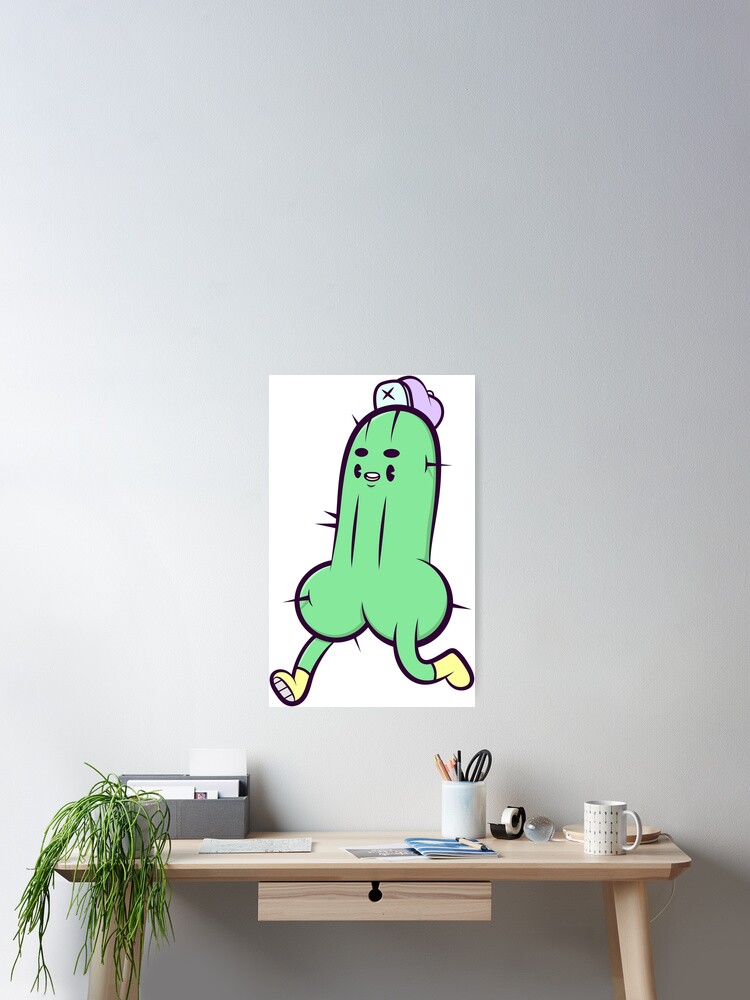 Thumbnail 2 of 3, Poster, cactus designed and sold by RedArtwork.
