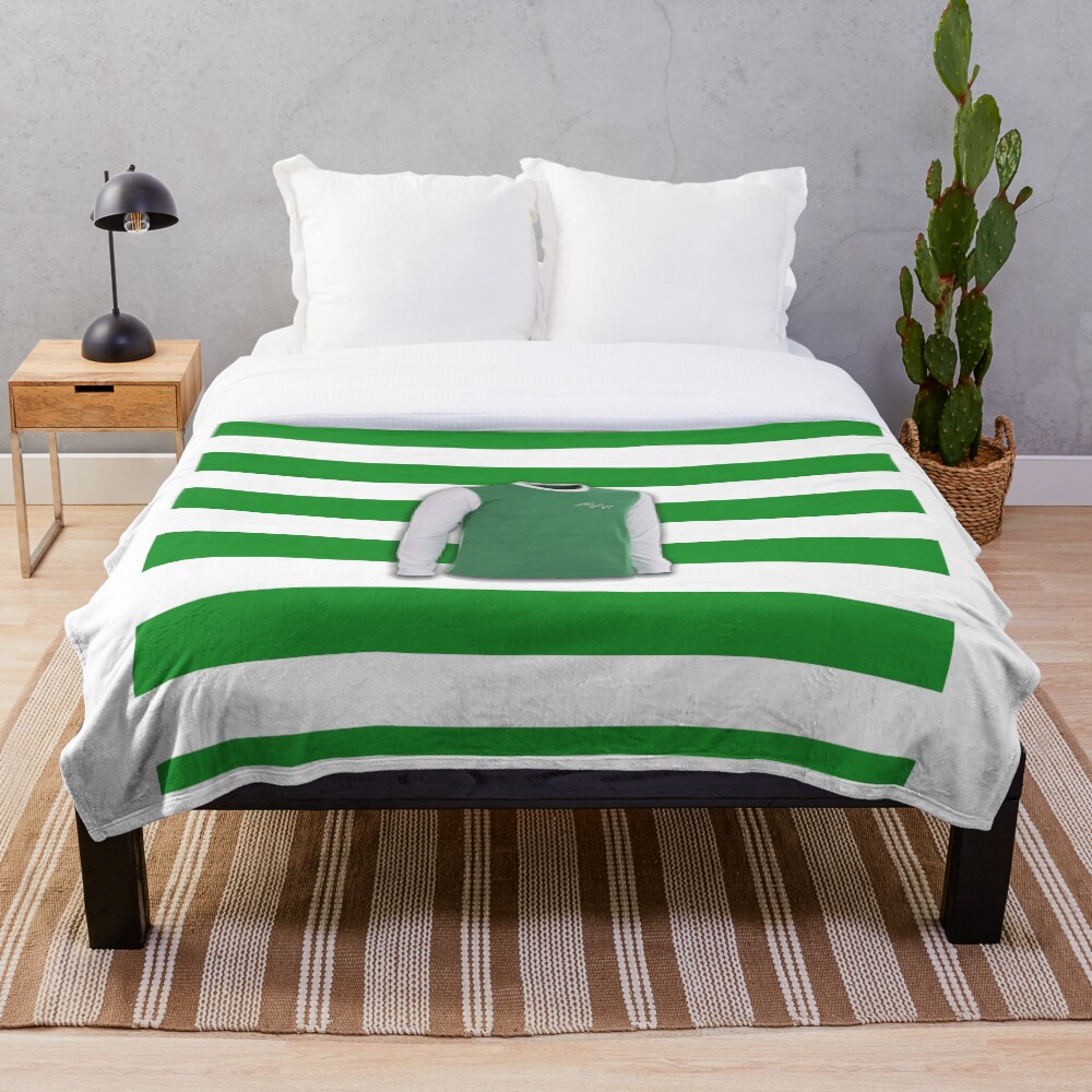 "Hibernian FC retro" Throw Blanket by grantspics Redbubble