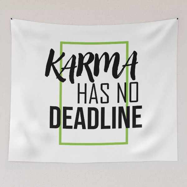Item preview, Karma has no deadline designed and sold by SVDesignatVasil.