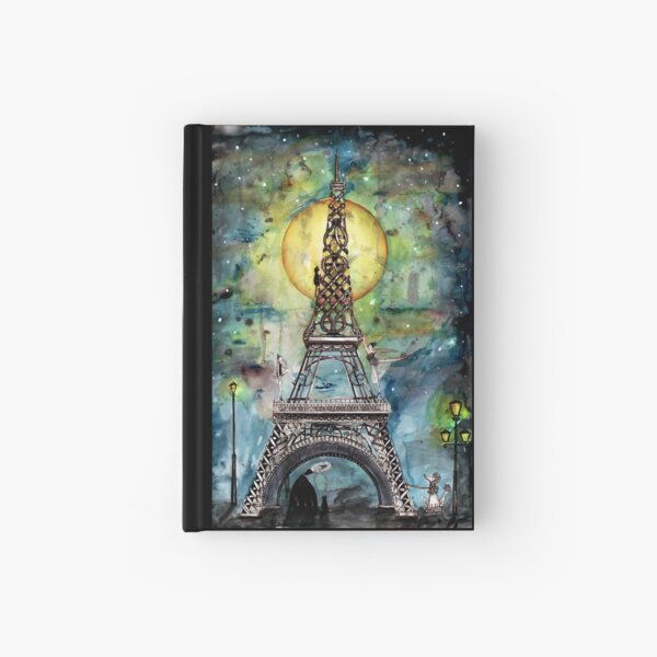 Paris... only light destroys darkness Hardcover Journal