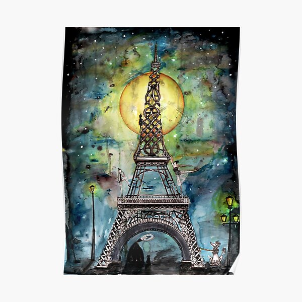 Paris... only light destroys darkness Poster