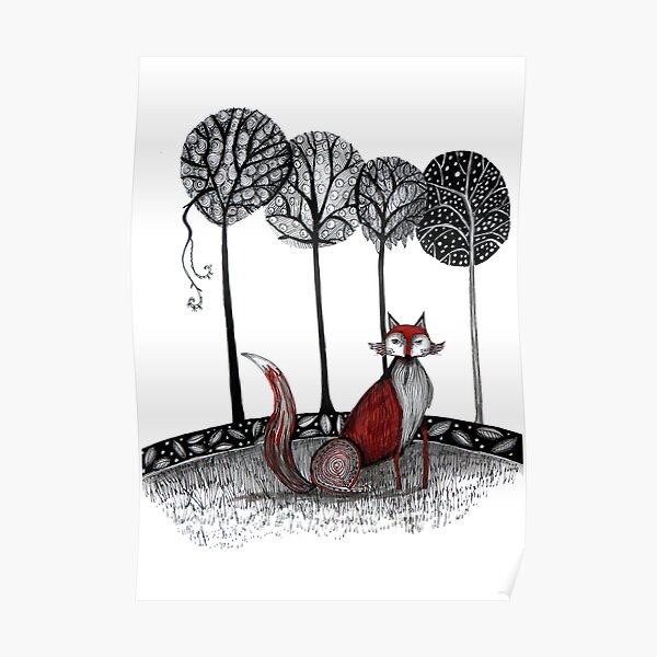 Never out fox the fox Poster