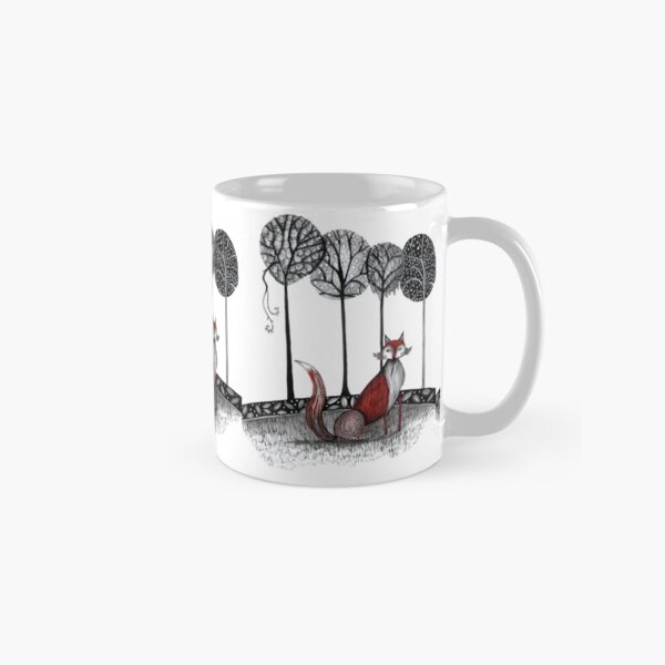 Never out fox the fox Classic Mug
