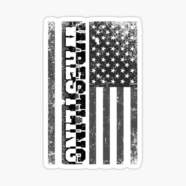 Usa Wrestling Stickers Redbubble